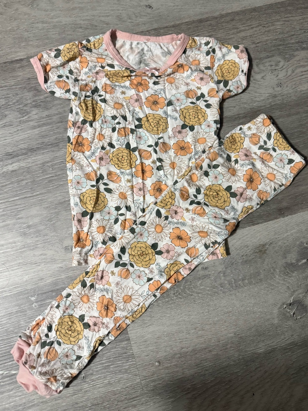 Milkberry Floral Bamboo Pajamas